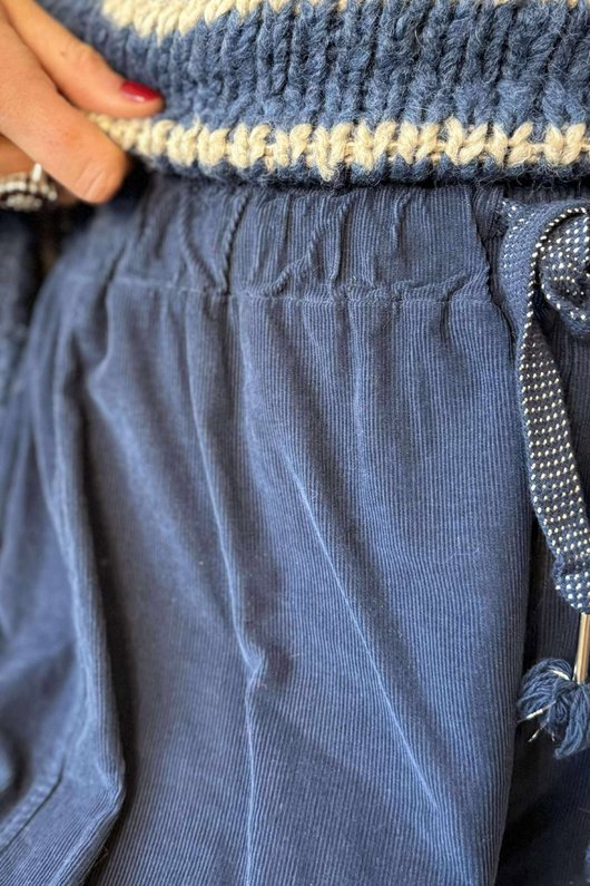 Stanley Baby Cord Jogger Navy /9=